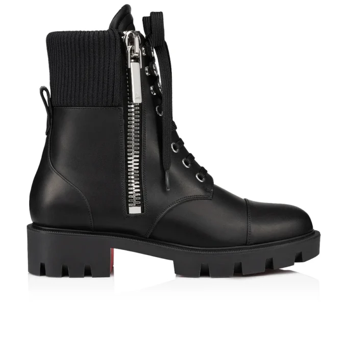 En Hiver Lug – Cizme joase – Piele de vițel – Negru – Femei