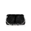 Eva Small – Geantă de umăr – Catifea – Negru