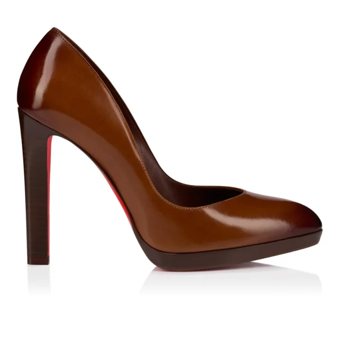 Fannylove Alta – Pantofi cu toc de 120 mm – Piele de vițel patinată – Roșu carmin închis – Femei Fannylove Alta – Pantofi cu toc de 120 mm – Piele de vițel patinată – Roșu carmin închis – Femei