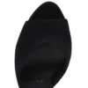 Farfa Luna – Sandale cu bretele de 120 mm – Catifea – Negru – Femei