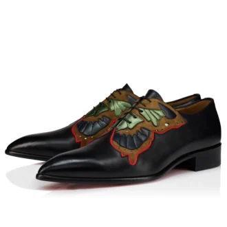 Farfaman – Pantofi Oxford – Piele de vițel și piele de miel Nappa – Multicolor – Bărbați