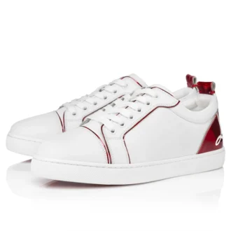 Fun Louise Junior – Sneakers – Piele de vițel și piele lăcuită Psychic – Alb – Femei Fun Louise Junior – Sneakers – Piele de vițel și piele lăcuită Psychic – Alb – Femei