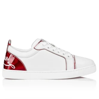 Fun Louise Junior – Sneakers – Piele de vițel și piele lăcuită Psychic – Alb – Femei Fun Louise Junior – Sneakers – Piele de vițel și piele lăcuită Psychic – Alb – Femei