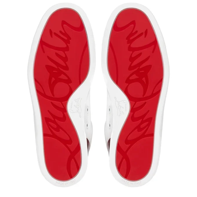 Fun Louise Junior – Sneakers – Piele de vițel și piele lăcuită Psychic – Alb – Femei Fun Louise Junior – Sneakers – Piele de vițel și piele lăcuită Psychic – Alb – Femei