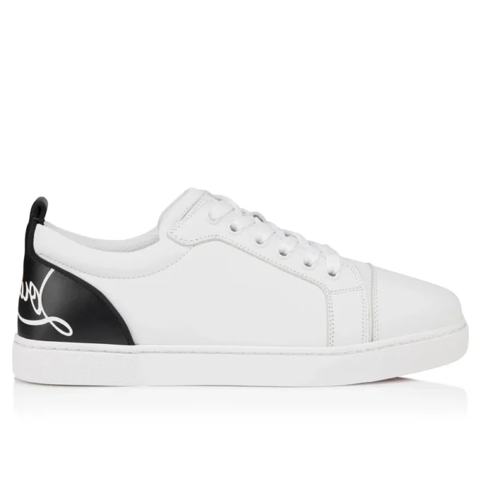 Fun Louise Junior – Sneakers – Piele de vițel – Negru – Femei