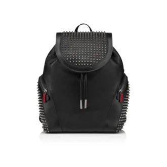 Funky – Rucsac – Piele de vițel și ținte – Negru