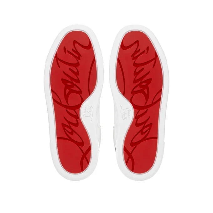 Funnyto Scratch – Sneakers – Piele de vițel lăcuită – Bianco – Copii