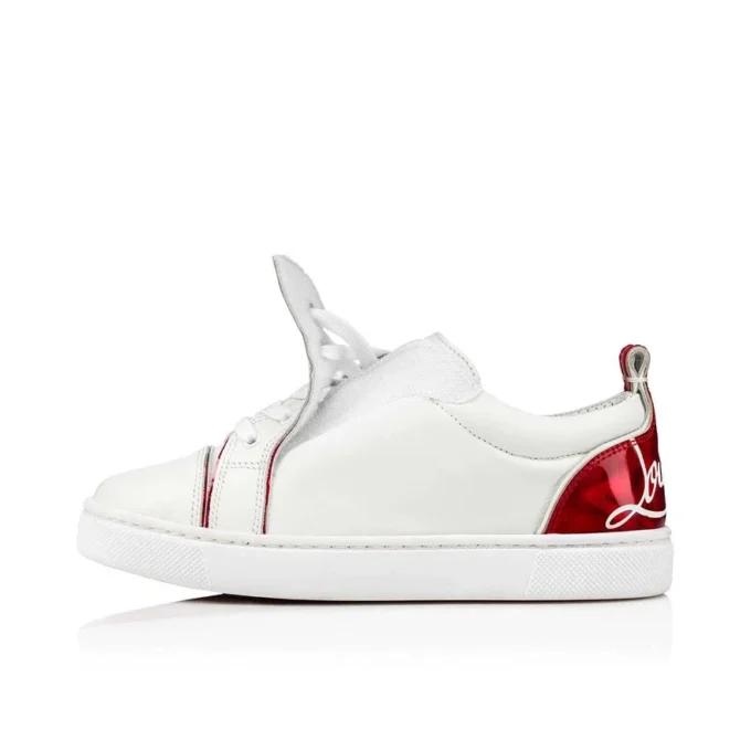 Funnyto – Sneakers cu talpă joasă – Piele de vițel – Loubi – Copii Funnyto – Sneakers cu talpă joasă – Piele de vițel – Loubi – Copii