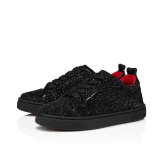 Funnyto – Sneakers – Piele Comete – Negru – Copii