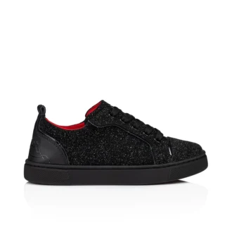 Funnyto – Sneakers – Piele Comete – Negru – Copii