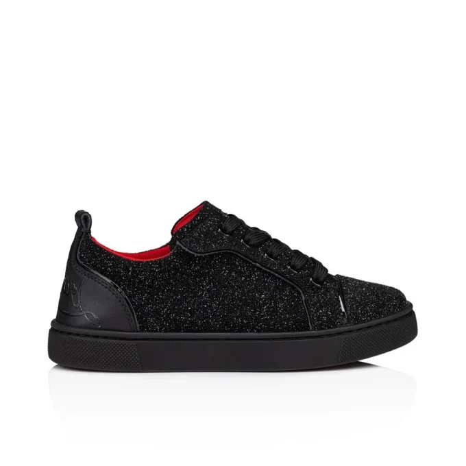 Funnyto – Sneakers – Piele Comete – Negru – Copii Funnyto – Sneakers – Piele Comete – Negru – Copii