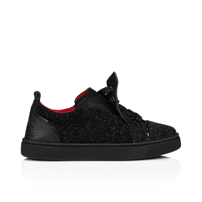 Funnyto – Sneakers – Piele Comete – Negru – Copii Funnyto – Sneakers – Piele Comete – Negru – Copii