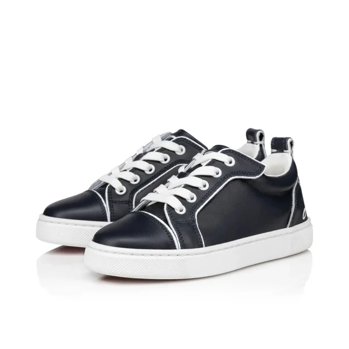 Funnyto – Sneakers – Piele de vițel – Bleumarin – Copii