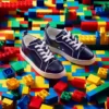Funnyto – Sneakers – Piele de vițel – Bleumarin – Copii