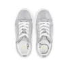 Funnyto – Sneakers – Piele de vițel cu sclipici – Argintiu – Copii Funnyto – Sneakers – Piele de vițel cu sclipici – Argintiu – Copii
