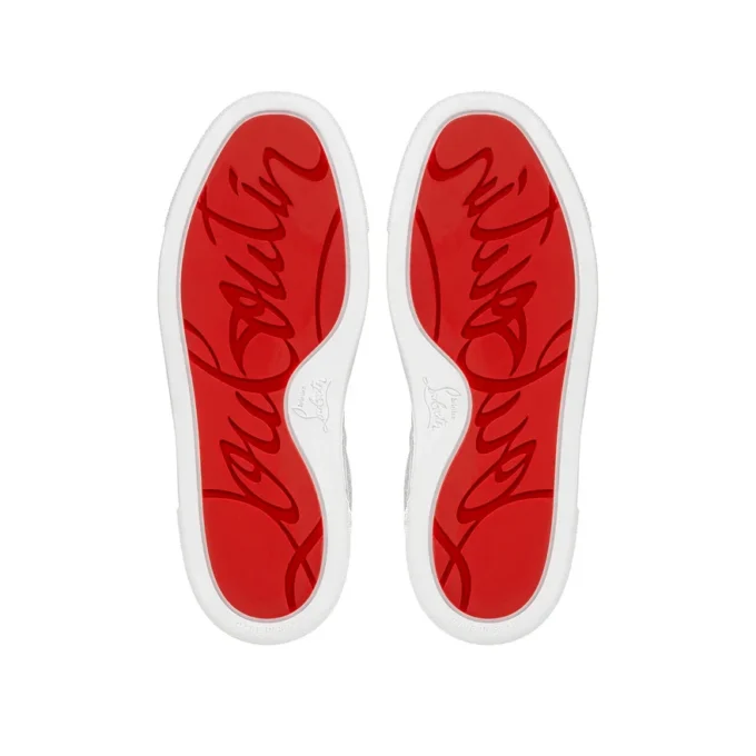 Funnyto – Sneakers – Piele de vițel cu sclipici – Argintiu – Copii Funnyto – Sneakers – Piele de vițel cu sclipici – Argintiu – Copii