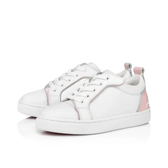 Funnyto – Sneakers – Piele de vițel și piele de vițel lăcuită – Roz – Copii
