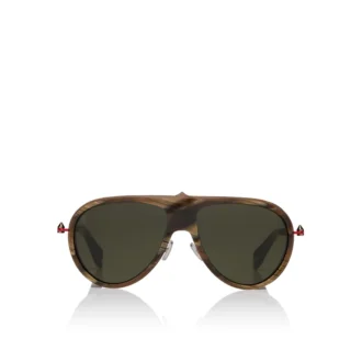 Greggo Lb0004 – Ochelari de soare – Metal – Corn maro