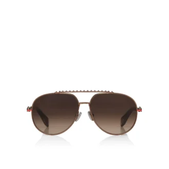 Greggo Lb0029 – Ochelari de soare – Metal – Bronz închis