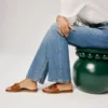 Her in Roma Mule – Mule – Piele de vițel – Carmine închis – Femei Her in Roma Mule – Mule – Piele de vițel – Carmine închis – Femei