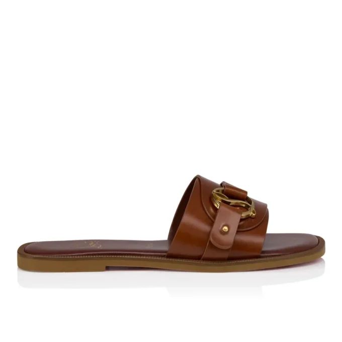 Her in Roma Mule – Mule – Piele de vițel – Carmine închis – Femei Her in Roma Mule – Mule – Piele de vițel – Carmine închis – Femei