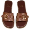 Her in Roma Mule – Mule – Piele de vițel – Carmine închis – Femei Her in Roma Mule – Mule – Piele de vițel – Carmine închis – Femei