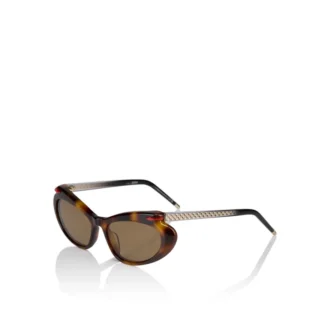 Hot Chick Lb0010 – Ochelari de soare – Acetat – Havana închis