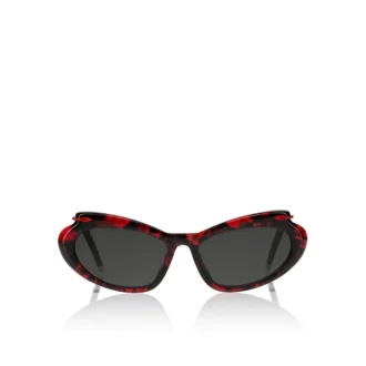 Hot Chick Lb0010 – Ochelari de soare – Acetat – Roșu Havana