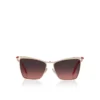 Hot Chick Lb0020 – Ochelari de soare – Metal – Auriu fumuriu