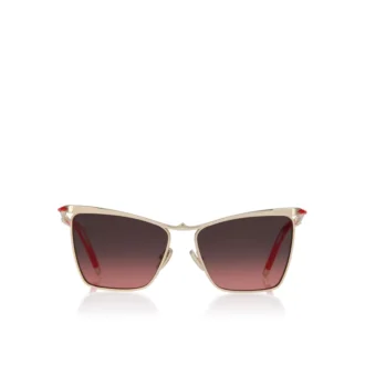 Hot Chick Lb0020 – Ochelari de soare – Metal – Auriu fumuriu