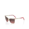 Hot Chick Lb0020 – Ochelari de soare – Metal – Auriu fumuriu