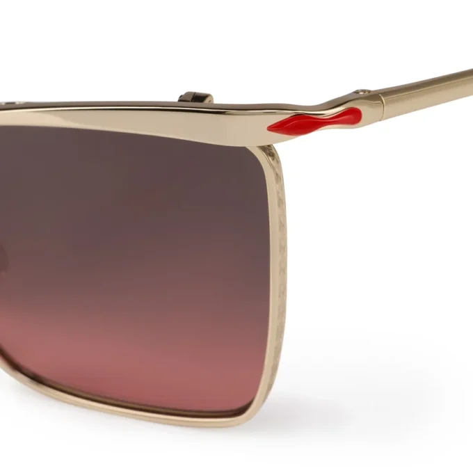Hot Chick Lb0020 – Ochelari de soare – Metal – Auriu fumuriu