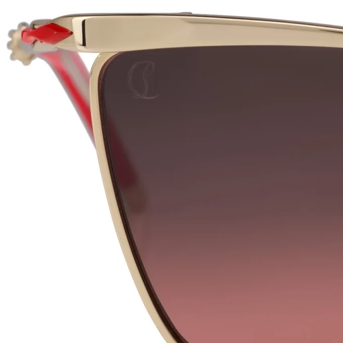Hot Chick Lb0020 – Ochelari de soare – Metal – Auriu fumuriu