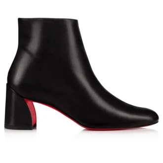 Jane Booty – Cizme joase de 55 mm – Piele de vițel – Negru – Femei Jane Booty – Cizme joase de 55 mm – Piele de vițel – Negru – Femei