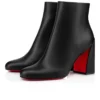 Jane Booty – Cizme joase de 85 mm – Piele de vițel – Negru – Femei