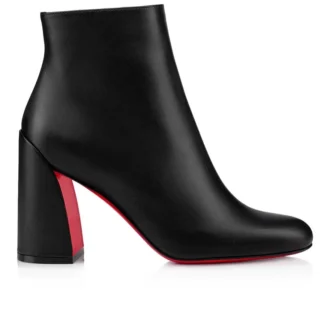 Jane Booty – Cizme joase de 85 mm – Piele de vițel – Negru – Femei Jane Booty – Cizme joase de 85 mm – Piele de vițel – Negru – Femei