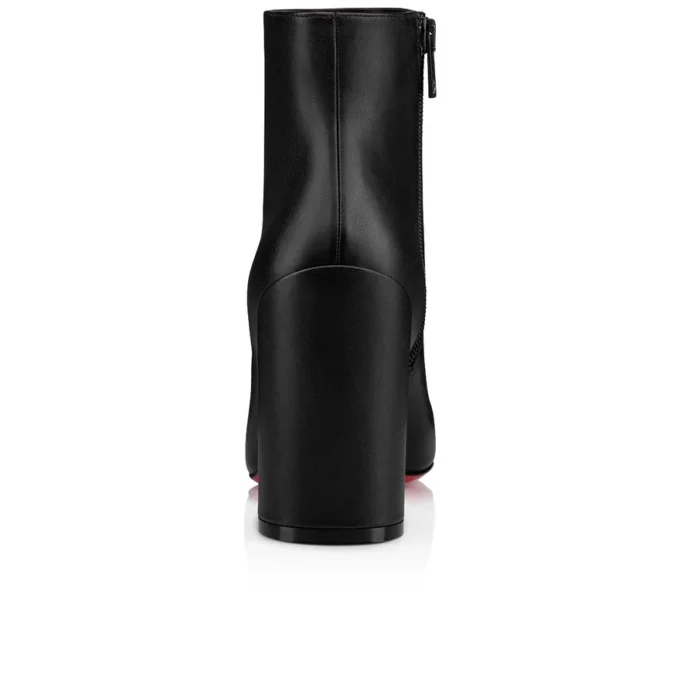 Jane Booty – Cizme joase de 85 mm – Piele de vițel – Negru – Femei