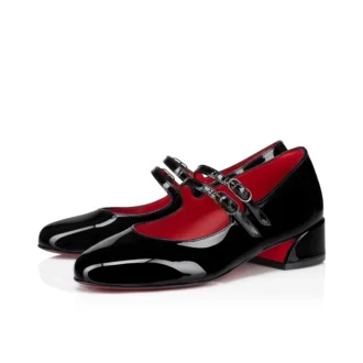 Jane Fille – Balerini – Piele de vițel lăcuită – Negru – Copii Jane Fille – Balerini – Piele de vițel lăcuită – Negru – Copii