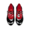 Jane Fille – Balerini – Piele de vițel lăcuită – Negru – Copii