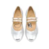 Jane Fille – Balerini – Piele Nappa laminată – Argintiu – Copii