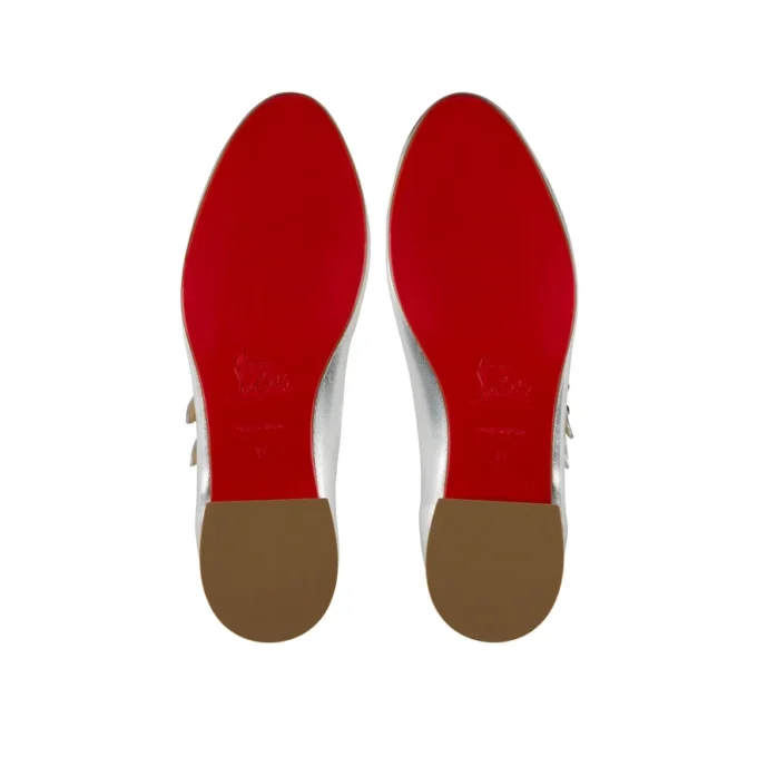 Jane Fille – Balerini – Piele Nappa laminată – Argintiu – Copii