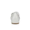 Jane Fille – Balerini – Piele nappa perlată – Bianco – Copii