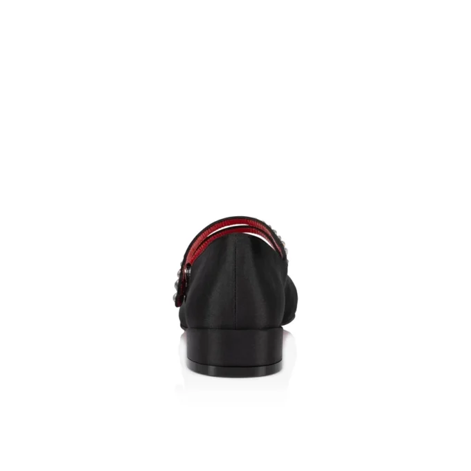 Jane Fille – Balerini – Satin creponat – Negru – Copii Jane Fille – Balerini – Satin creponat – Negru – Copii