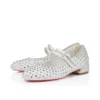 Jane Fille Strass Boum – Balerini – Satin creponat și strasuri – Ivory – Copii Jane Fille Strass Boum – Balerini – Satin creponat și strasuri – Ivory – Copii
