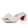 Jane Mule – Mule de 55 mm – Piele Nappa – Bianco – Femei