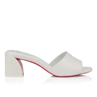 Jane Mule – Mule de 55 mm – Piele Nappa – Bianco – Femei Jane Mule – Mule de 55 mm – Piele Nappa – Bianco – Femei