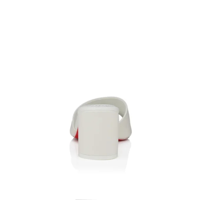 Jane Mule – Mule de 55 mm – Piele Nappa – Bianco – Femei