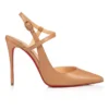 Jenlove – Pantofi cu toc de 100 mm și curele – Piele de ied – Blush – Femei Jenlove – Pantofi cu toc de 100 mm și curele – Piele de ied – Blush – Femei