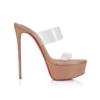 Just Nothing Alta – Mule de 150 mm – TPU și piele de vițel lăcuită – Blush – Femei Just Nothing Alta – Mule de 150 mm – TPU și piele de vițel lăcuită – Blush – Femei