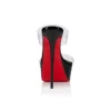 Just Nothing Alta – Mule de 150 mm – TPU și piele de vițel lăcuită – Negru – Femei